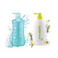 资生堂 (惠润洗发露600ml+水之密语海盐弹润紧致沐浴露/ 600ml)