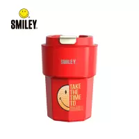SMILEY SY-HBW3506 元气保温杯 弹跳咖啡杯男女办公杯车载大容量随行水杯