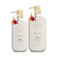 欧贝斯 精油润养洗沐套装山茶花 顺滑洗发水750ml+花漾香氛沐浴露500ml