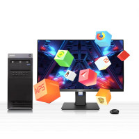 清华同方 超翔H880-T2电脑升级版海光C86 3250 16GB 256G 1T 2G独显+23.8寸显示屏1台