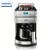 飞利浦(PHILIPS)美式全自动咖啡机 家用/办公室现磨一体研磨功能 磨豆机咖啡机全自动家用 HD7751/00