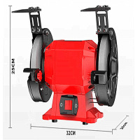电动砂轮机-型号:M3235