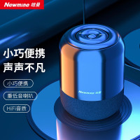 纽曼BT51蓝牙音箱电脑音响家用桌面重低音炮迷你便携式车载小钢炮笔记本小音响微信收款插卡播放