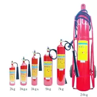 浙安广消 推车式CO2灭火器24kg