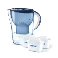 碧然德(BRITA)过滤净水器 家用滤水壶 净水壶 Marella 海洋系列 3.5L滤水壶1壶4芯(蓝色)