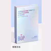 bop 酵素锁白牙贴椰香味7对*1盒