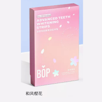 bop 酵素锁白牙贴樱花味 7对*1盒