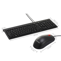 联想(lenovo)无线键盘鼠标套装 无线键鼠套装 鼠标键盘套装 M120Pro