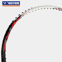 威克多(VICTOR)胜利羽毛球拍单拍全碳素进攻型龙牙之刃TK-RYUGA4U(火焰红)空拍