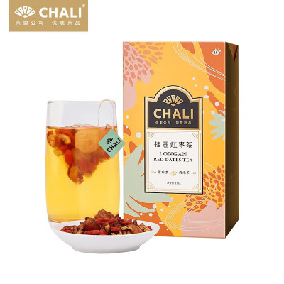 CHALI茶里茶叶花草茶桂圆红枣枸杞茶135g养生茶花茶包泡水喝18包/盒