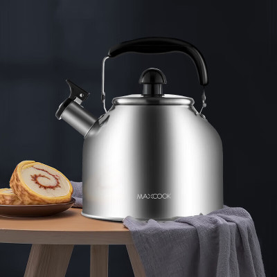 美厨(maxcook)304不锈钢烧水壶加厚日式鸣音 煤气电磁炉通用