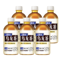 三得利无糖乌龙茶350ml*6瓶装茶饮料