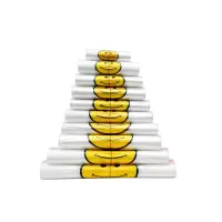 XUANGOCN 塑料袋透明加厚40*60背心袋大号购物袋 100只/包
