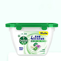 滴露(Dettol)除菌洗衣凝珠18颗+送6颗 24颗盒