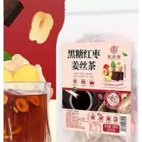谯韵堂 黑糖红枣姜丝茶300g 红糖姜枣茶姜汤红糖姜茶