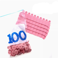 公子玉 耳牌 母猪耳标号牌 100套/袋(粉红色) 单套价