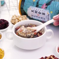 美粥食客粉末藕粉羹桂花坚果藕粉羹代餐坚果莲子粉早餐冲饮