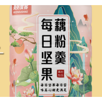 美粥食客每日坚果藕粉羹坚果水果藕粉