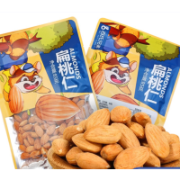 百氏兄弟 巴旦木仁原味扁桃仁杏仁坚果干果炒货