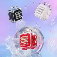猫王 音响糖果冰块蓝牙84g小音箱(玫瑰红/皓月白/曜石黑三色随机)MW-ICE