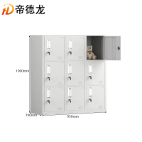 帝德龙小九门衣柜储物柜YG-G9 900*390*1000mm
