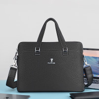 PLOVER香港啄木鸟PU公文包手提包斜跨包单肩包