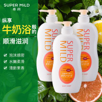 惠润(SUPER MiLD)沐浴露香味持久套装果香滋润650ml*3