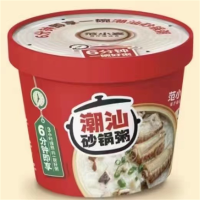 潮汕菌菇排骨砂锅粥(虾海鲜粥)