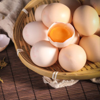 苏宁超市自营 晋龙 新鲜鸡蛋10枚红心蛋非农家散养鸡蛋