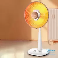 美的(Midea)小暖阳 NPS10-15B 倾倒断电 摇头功能 白色 单台装