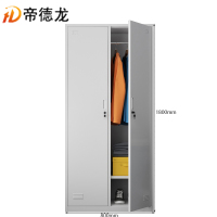 帝德龙衣柜员工存包柜储物收纳柜二门