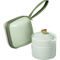 唯都悠然小鸟快客杯W-S311 松石绿+金色