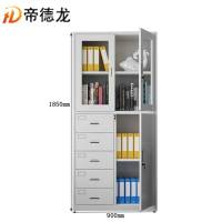 帝德龙文件柜资料档案柜偏五斗 850*390*1800mm
