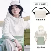 骆驼A0W1UH108A女情侣单冲冲锋衣绛棕红.樱花粉.阿罗纳蓝.轻烟紫.无际白/稚芽绿