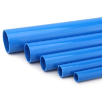 联塑PVC蓝色给水管 4米长 25*2.5压给水管加厚 1根(货期3-5天)