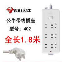 带线插板 型号402-线长1.8米/6插位 1条