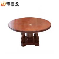 帝德龙餐桌1.3米一桌八椅圆形桌单桌CZ-1