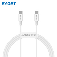 忆捷(Eaget) PD系列1.5米 100W快闪充数据线Type-C to Type-C手机电脑两用线