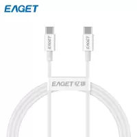 忆捷(Eaget) PD系列1.5米 100W快闪充数据线Type-C to Type-C手机电脑两用线