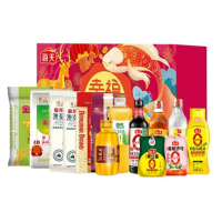 海天 幸福礼盒E 4030g +2600ml 米面油调味料礼盒
