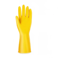 永司 乳胶手套 乳胶防水劳保牛筋 L码 牛筋.