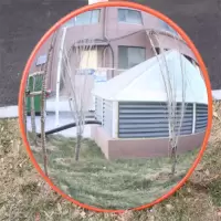 中赤 凸面镜 φ1000 2米立柱.