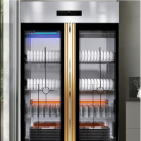 欧驰宝(OUCBOLL) 商用消毒柜紫外线消毒立式双开门