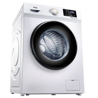 TCL TG-V100B芭蕾白 滚筒洗衣机 10公斤 家用 大容量 自动变频