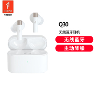 万魔(1MORE)真无线蓝牙耳机 主动降噪入耳式 游戏运动音乐耳机 Q30 铂银白 周杰伦代言