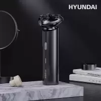 HYUNDAI-男士电动三头浮动式剃须刀刮胡刀全身水洗YS810