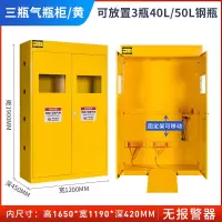 WAHL 全钢气瓶柜气体钢瓶储存柜 高1900*宽1200*深450mm 单位:个