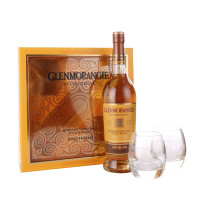 格兰杰(Glenmorangie)洋酒 10年经典 苏格兰高地 单一麦芽威士忌 礼盒装 700ml