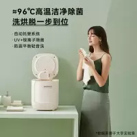 大宇(DAEWOO)内衣洗衣机 迷你台式内裤全自动洗衣机家用洗烘脱一体小型洗袜子神器婴儿宝宝懒人波轮清洗器FM02
