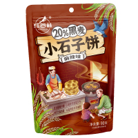 红谷林(HONGGULIN) 黑麦小石子饼麻辣味 90g*2袋
